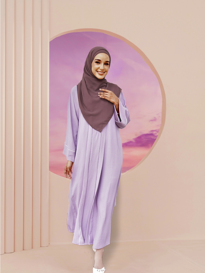 NOVALIE ABAYA DRESS LILAC