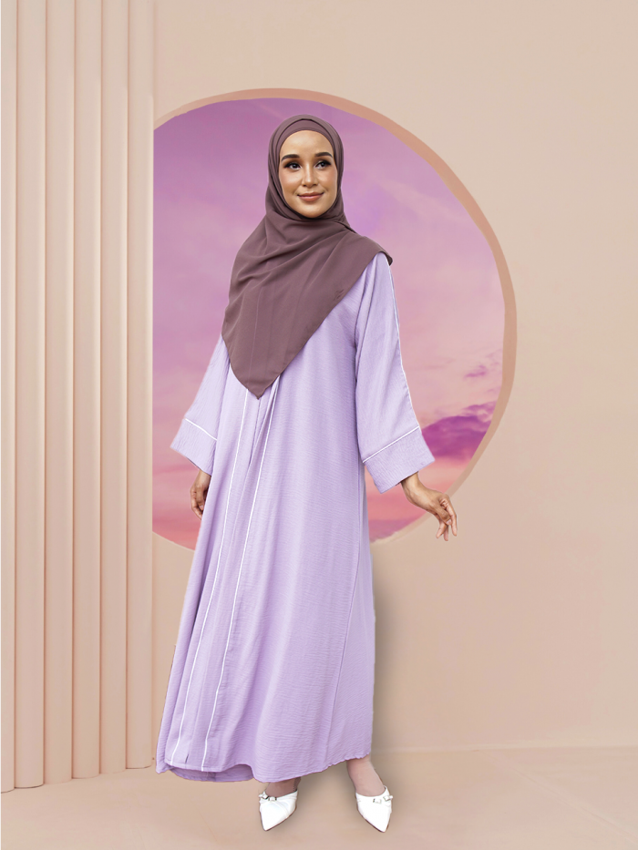 NOVALIE ABAYA DRESS LILAC