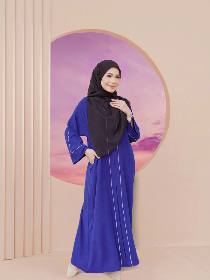 NOVALIE ABAYA DRESS BLUE