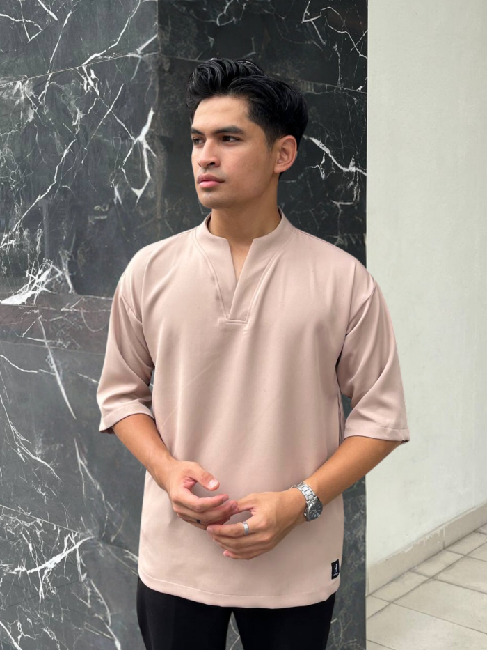 KURTA "V" SILANG-NUDE