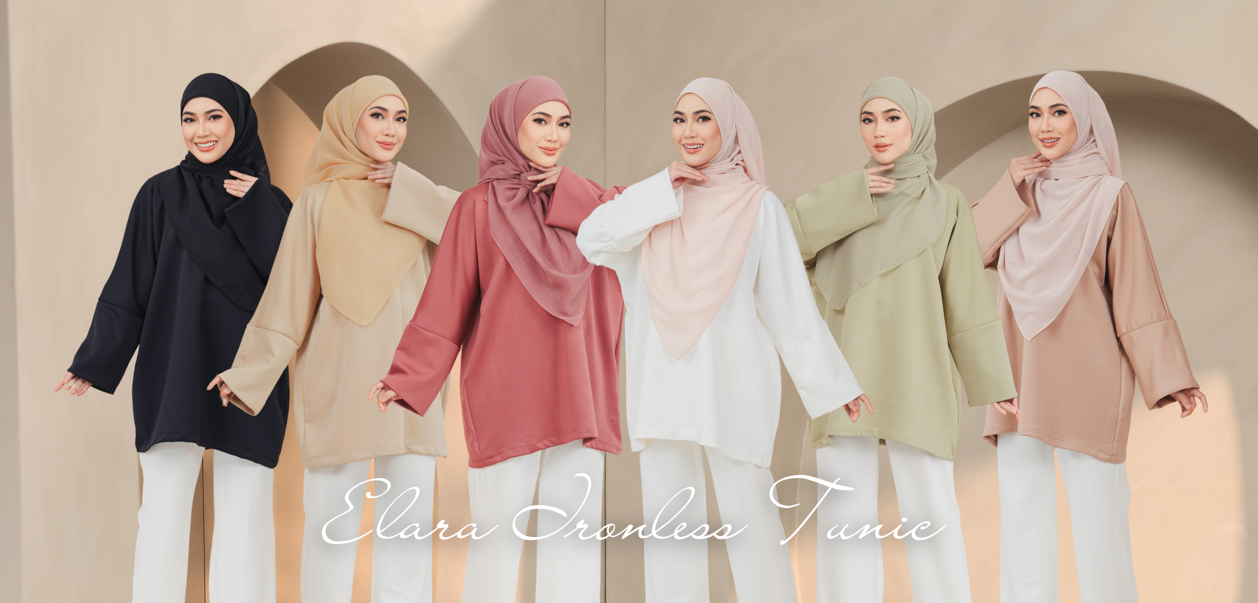 ELARA IRONLESS TUNIC